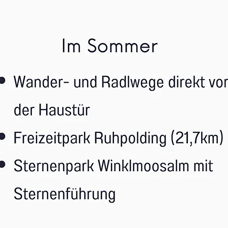 Deine Auszeit An Der Talstation Winklmossalm - Skifahren Und Wandern Direkt Ab Der Haustuer * Reit im Winkl